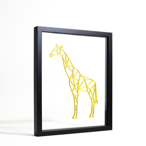 Cadre chambre Girafe - Ornaté