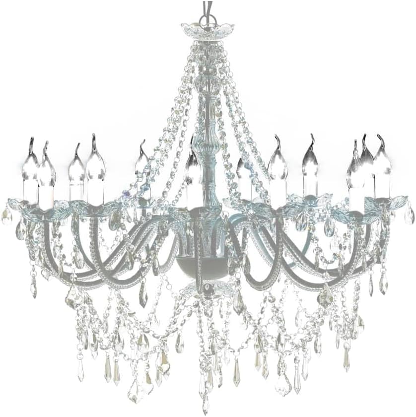 Venetian Baroque Chandelier 12 Lights 1600 Crystals