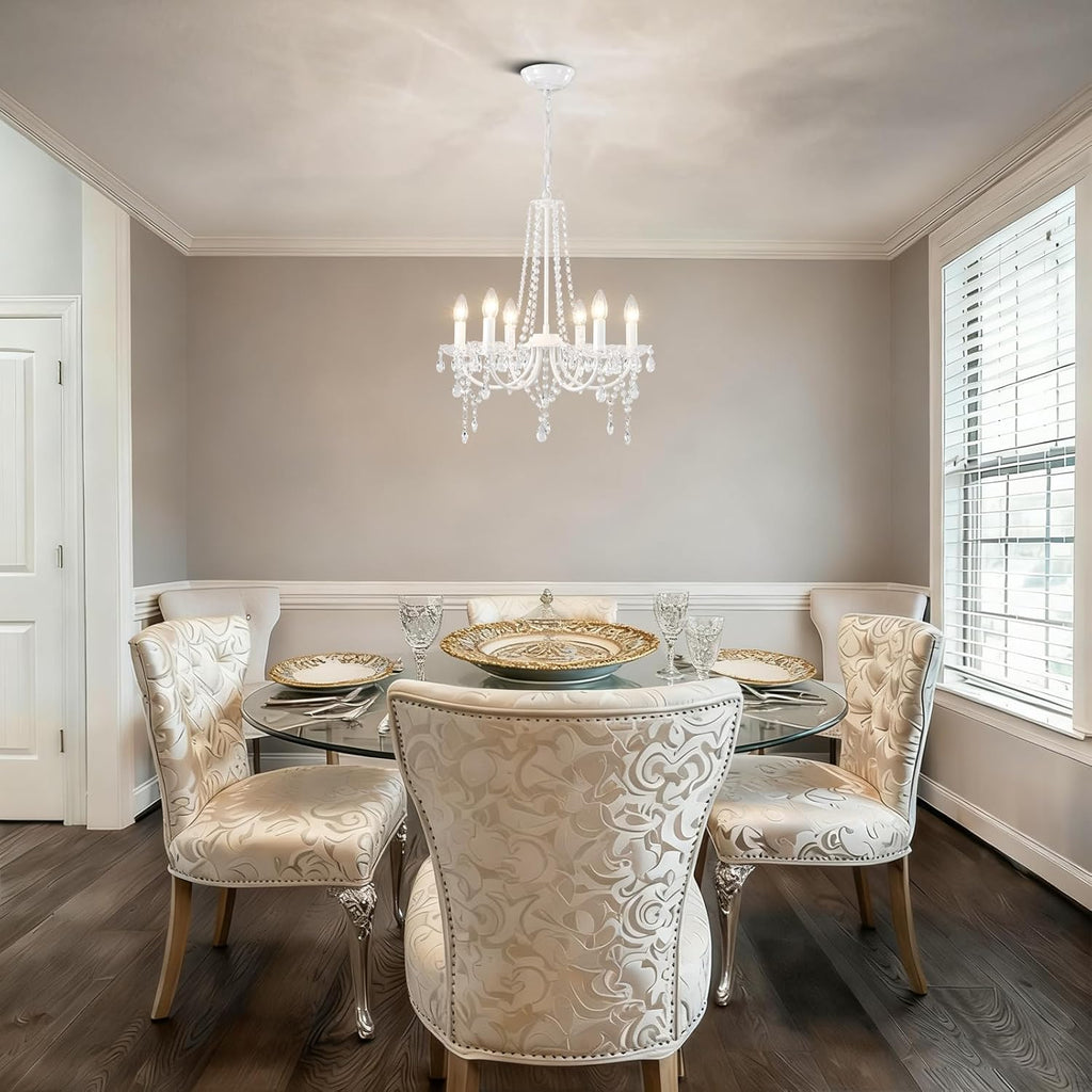 Maison Ornate Crystal Hallway Chandelier featuring intricate crystals and gold accents, elegantly suspended.