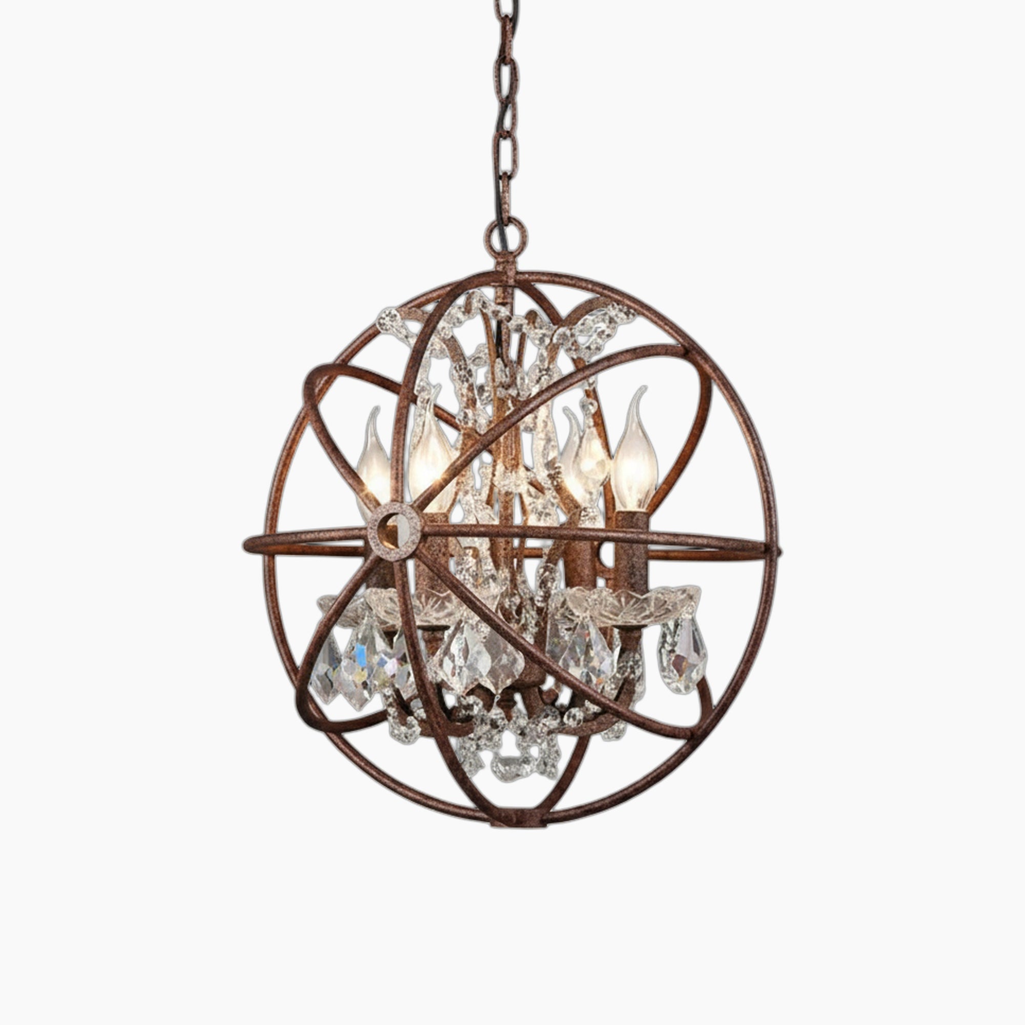 Vintage American Style Crystal Chandelier for Bar Restaurant
