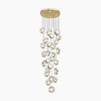 Modern Elegant Crystal Hanging Pendant Light