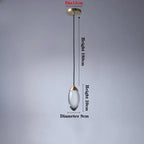 Minimalist Maison Ornate copper K9 chandelier with integrated LED, 180 cm cord, and compact dimensions.