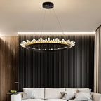 Maison Ornate Nordic Luxury Crystal Bedroom Chandelier in post-modern style featuring elegant crystal details.