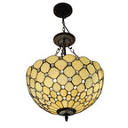 Ornate minimalist modern European crystal chandelier with sleek design, suspended by chain and decorative mount.