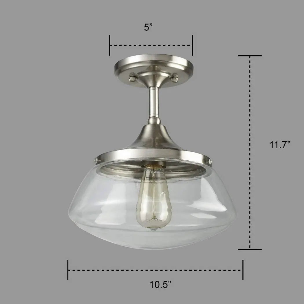 Vintage Crystal Chandelier Retro Industrial Interior Lighting