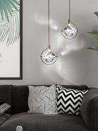 Maison Ornate Nordic Postmodern Crystal Bedroom Chandelier featuring gold accents, luxurious and elegant design.