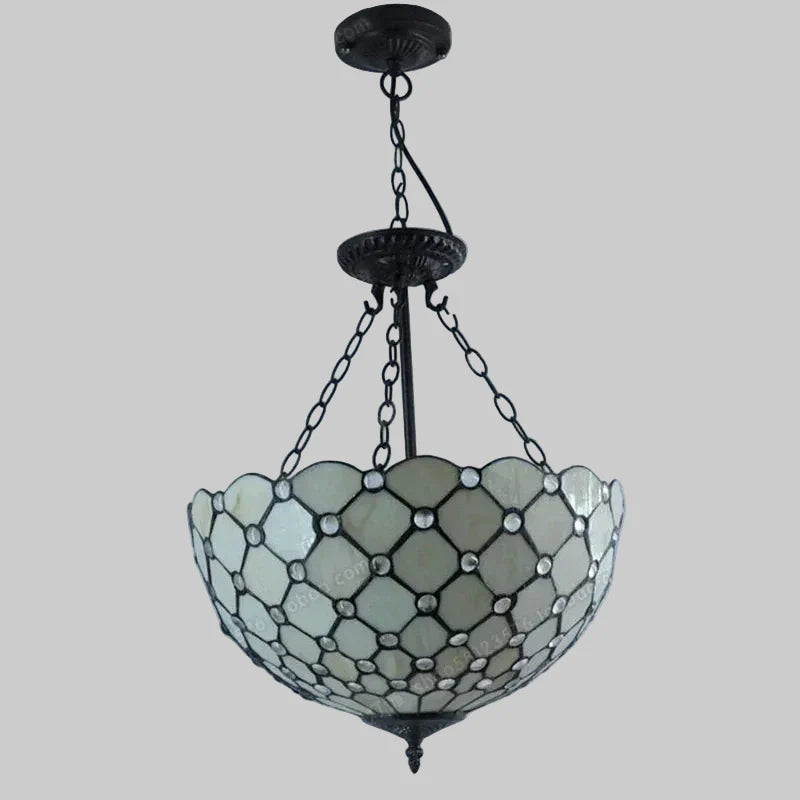 Contemporary crystal chandelier with chain suspension, minimalist modern European style, ceiling-mounted elegance.