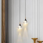 Maison Ornate Modern LED Crystal Chandelier features intricate crystals and gold accents, elegantly suspended from ceiling.