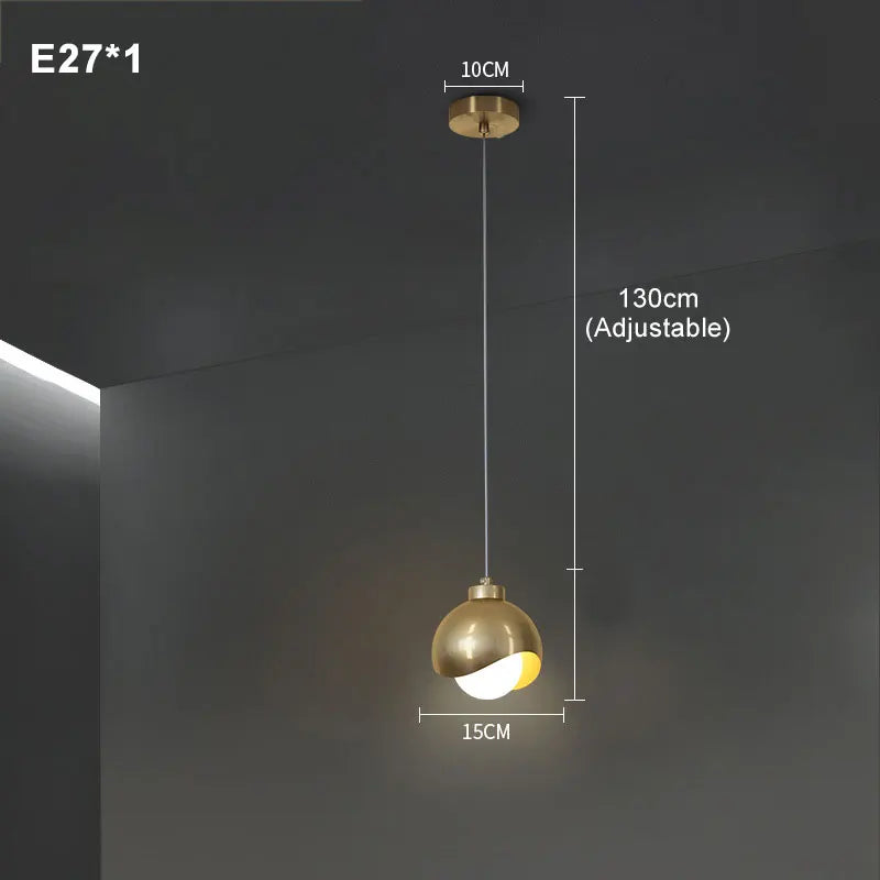 Art Deco Crystal Chandelier with LED Nordic Design