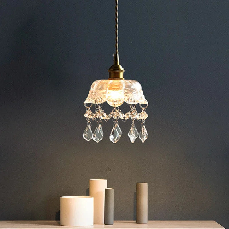 Maison Ornate Nordic Crystal Glass Chandelier features intricate crystal details and elegant contemporary design.