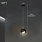 Art Deco Crystal Chandelier with LED Nordic Design
