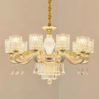 Modern Crystal Glass Baroque Chandelier