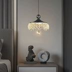 Maison Ornate French Medieval Style Crystal Teardrop Chandelier with intricate crystal and metallic detailing, exuding elegant sophistication.