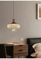 Maison Ornate French Medieval Style Crystal Teardrop Chandelier with warm, elegant illumination and ornate detailing.