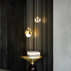 Art Deco Crystal Chandelier with LED Nordic Design