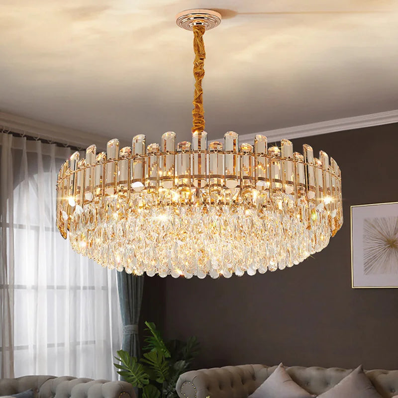 Modern LED Crystal Dining Room Chandelier