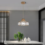 Maison Ornate Elegant Art Deco Crystal Chandelier with adjustable lights, featuring intricate detailing and modern design.