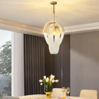 The Maison Ornate Modern Crystal Spiral Luxury Ceiling Light features elegant crystal spirals and contemporary design.