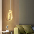 The Maison Ornate Modern LED Crystal Glass Chandelier, sparkling with sleek contemporary crystal elements.
