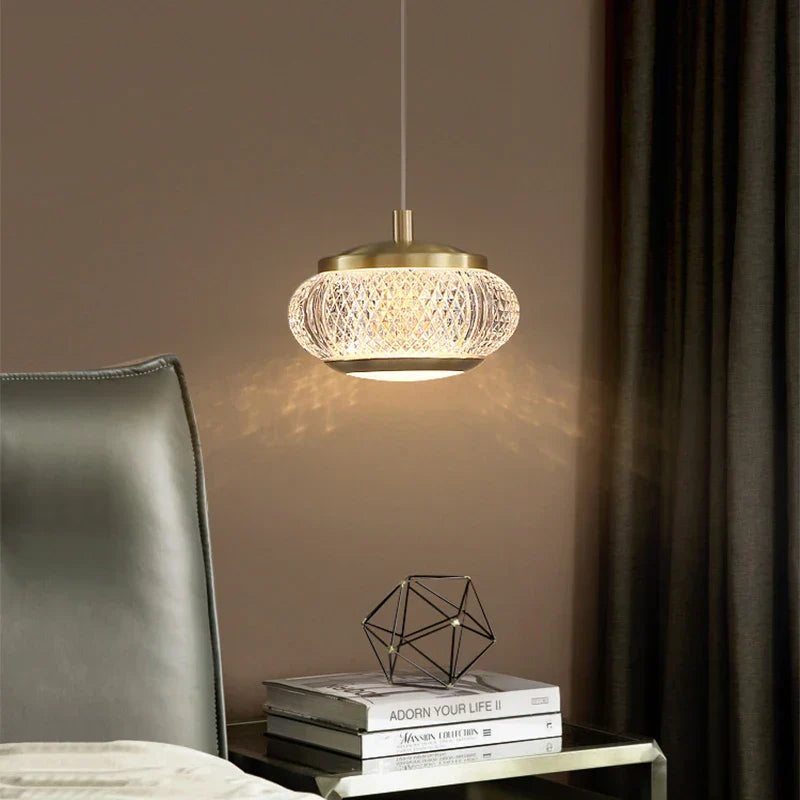 Maison Ornate Modern Crystal Chandelier with gold accents, elegant lighting fixture, chic and contemporary design.