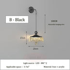 French medieval teardrop chandelier with acrylic crystals, iron frame, adjustable wire, and dual LED bulbs.