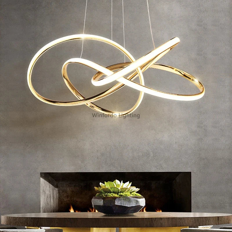Maison Ornate Postmodern Crystal Chandelier LED featuring an elegant design with sparkling crystal accents.