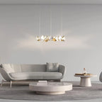 Maison Ornate Nordic Gold Crystal Dining Room LED Chandelier with elegant gold finish and sparkling crystals.