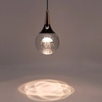 Maison Ornate Modern LED Crystal Chandelier with ceiling mount and integrated LEDs in elegant crystal design.