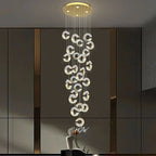 Modern Elegant Crystal Hanging Pendant Light