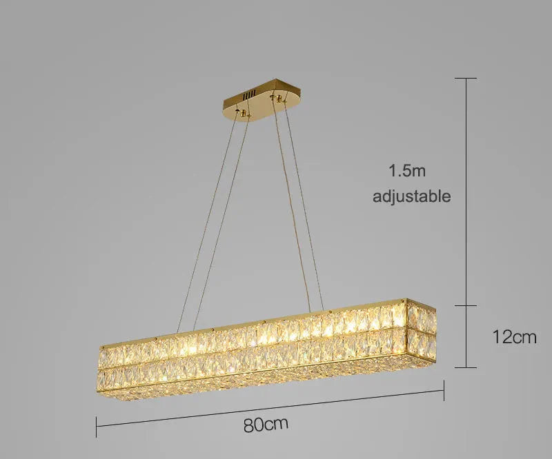 Maison Ornate Art Deco circular chandelier with LED lighting, featuring adjustable 1.5 m hanging cord.