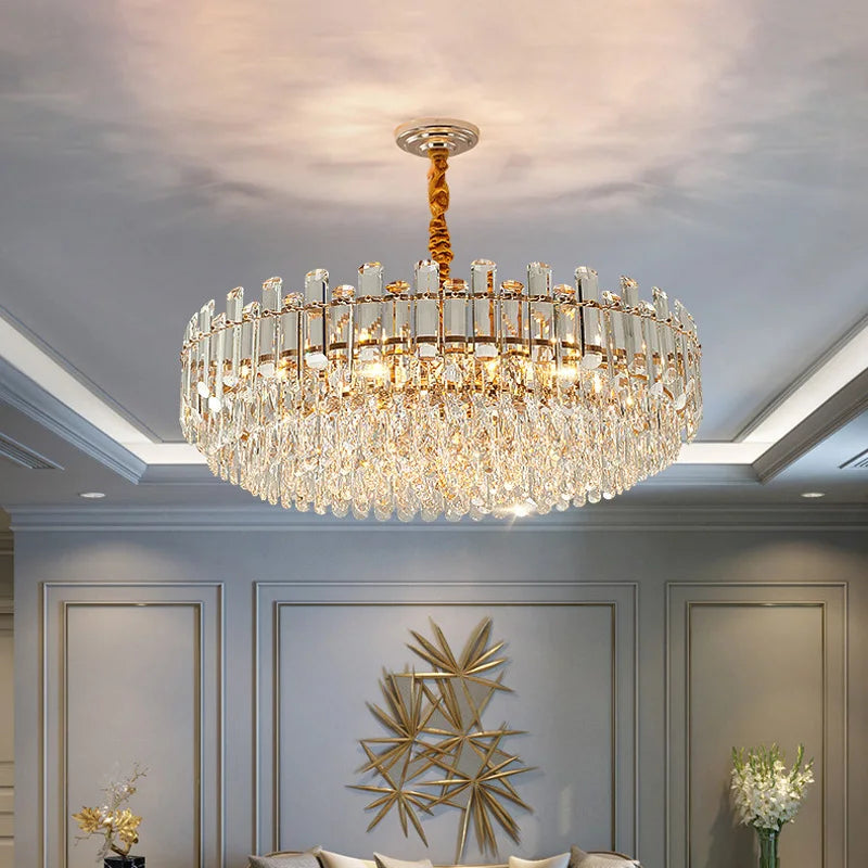 Modern LED Crystal Dining Room Chandelier
