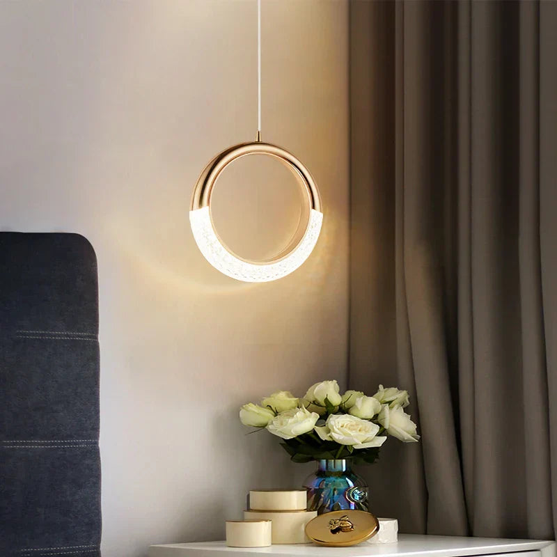 Maison Ornate Modern Crystal Chandelier features gold accents and cascading crystals for a luxurious look.