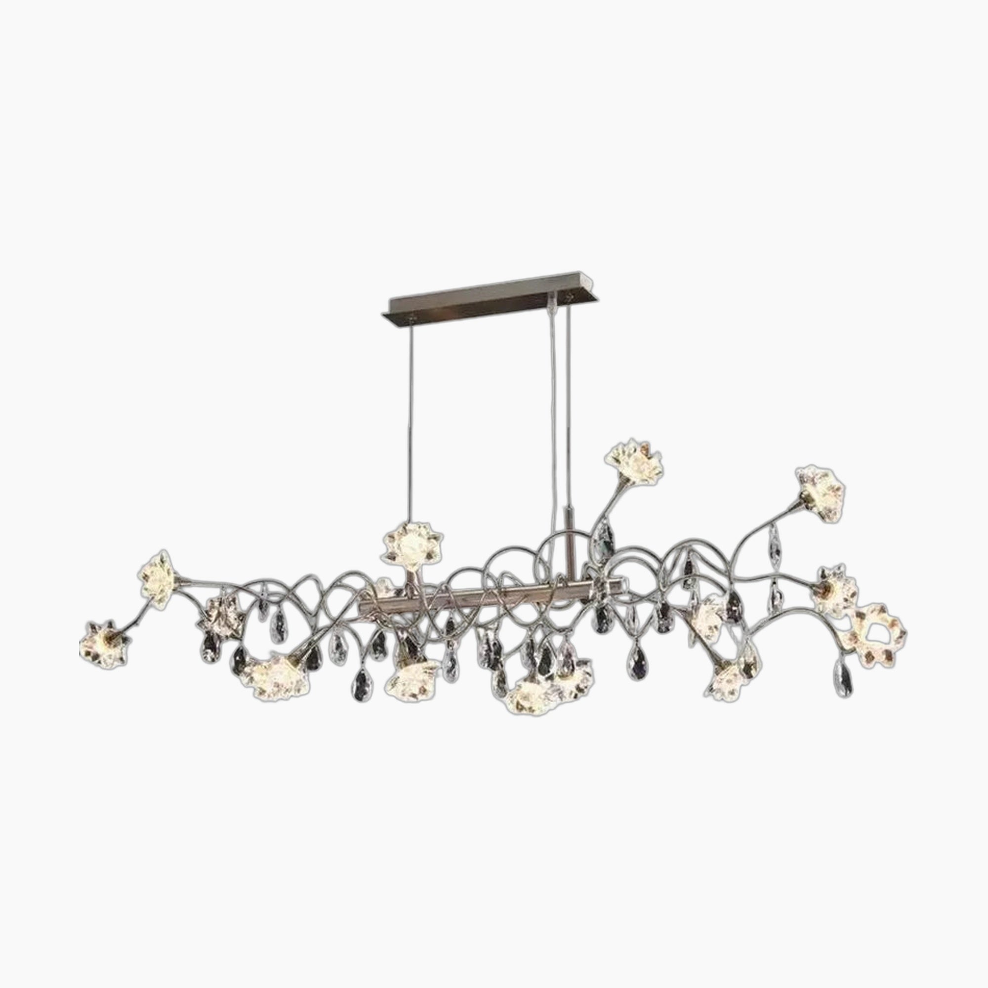 Postmodern Nordic Crystal Dining Room Chandelier LED G4