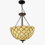 Minimalist Modern European crystal chandelier with sleek frame and sparkling crystals for elegant lighting.