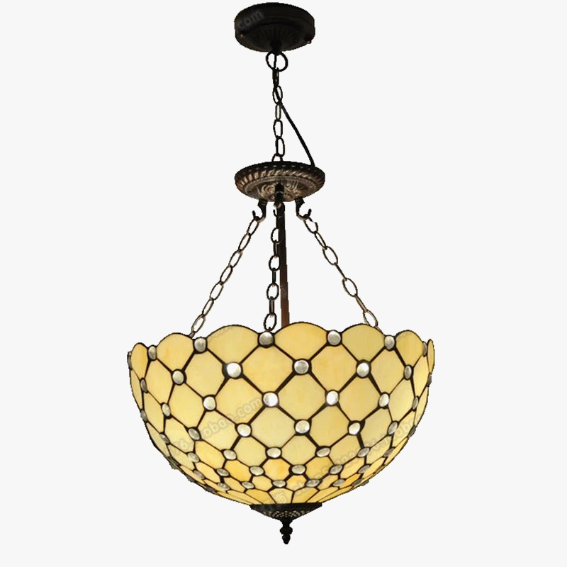 Minimalist Modern European crystal chandelier with sleek frame and sparkling crystals for elegant lighting.