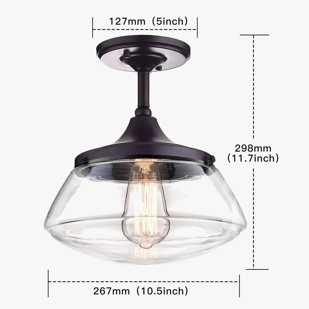 Vintage Crystal Chandelier Retro Industrial Interior Lighting