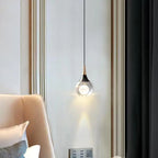 The Maison Ornate Modern LED Crystal Chandelier features elegant crystals and emits a soft, ambient glow.