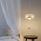 Maison Ornate Nordic Minimalist Hanging Crystal Ball Chandelier with sleek gold accents and sparkling spheres.