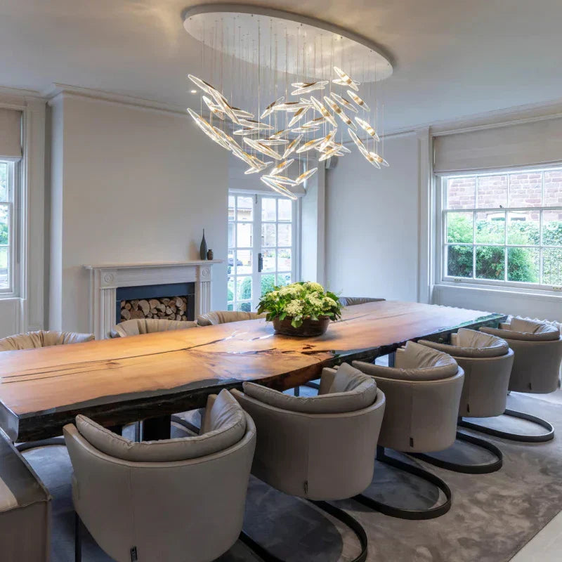 Maison Ornate Modern Crystal Hallway Chandelier, luxurious crystal fixture designed for hotels and villas.