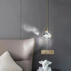 Maison Ornate Luxurious Nordic Postmodern Crystal Bedroom Chandelier with elegant, intricate crystal accents.
