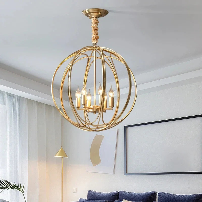 Maison Ornate Vintage Crystal Bedroom Chandelier LED Decorative Design with intricate crystal detailing and elegant lighting.