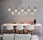 Maison Ornate Postmodern Crystal LED Glass Hallway Chandelier with intricate crystal and sleek LED accents.