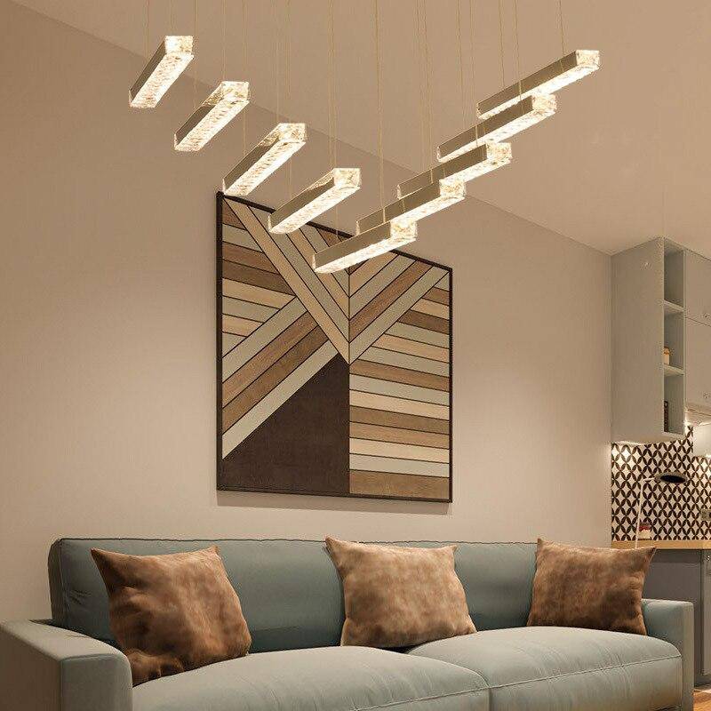 Maison Ornate Luxury Modern Crystal Chandelier with glass tassels and LED lighting detail.