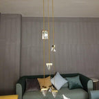 Maison Ornate Modern Crystal Spider Chandelier with hanging pendants, elegant crystals, contemporary style.