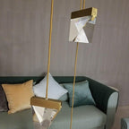 Maison Ornate Modern Crystal Spider Chandelier with hanging pendants, featuring a contemporary elegant design.