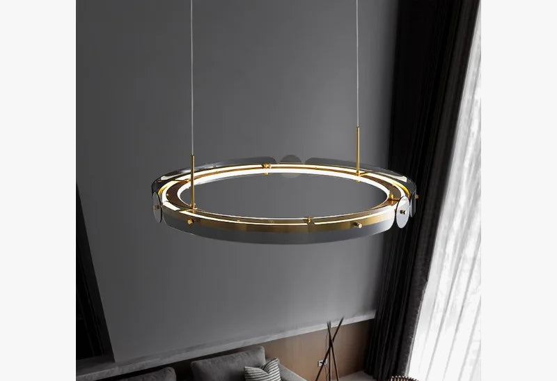 The Maison Ornate Art Deco Crystal Chandelier with Nordic Minimalist Lighting, sparkling and elegant ceiling fixture.
