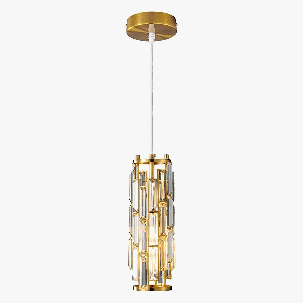 Maison Ornate chandelier with black chrome finish, sparkling crystals, and adjustable suspension cord.